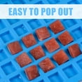 thumbnail image 5 of CAKETIME Square Silicone Candy Molds - Mini Silicone Molds for Hard Candy, Chocolate, Gummy, Ice Cubes 2 Pack, 5 of 6
