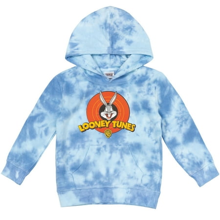 

LOONEY TUNES Buggs Bunny Toddler Boys Fleece Fashion Pullover Hoodie Blue 2T