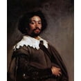 thumbnail image 2 of Velazquez, Diego 15x17 Gold Ornate Wood Framed with Double Matting Museum Art Print Titled - Juan De Pareja, 2 of 4