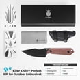 thumbnail image 7 of Kizer Harpoon D2 Steel Micarta Handle Pocket Tactical Knives 1040E1, 7 of 7