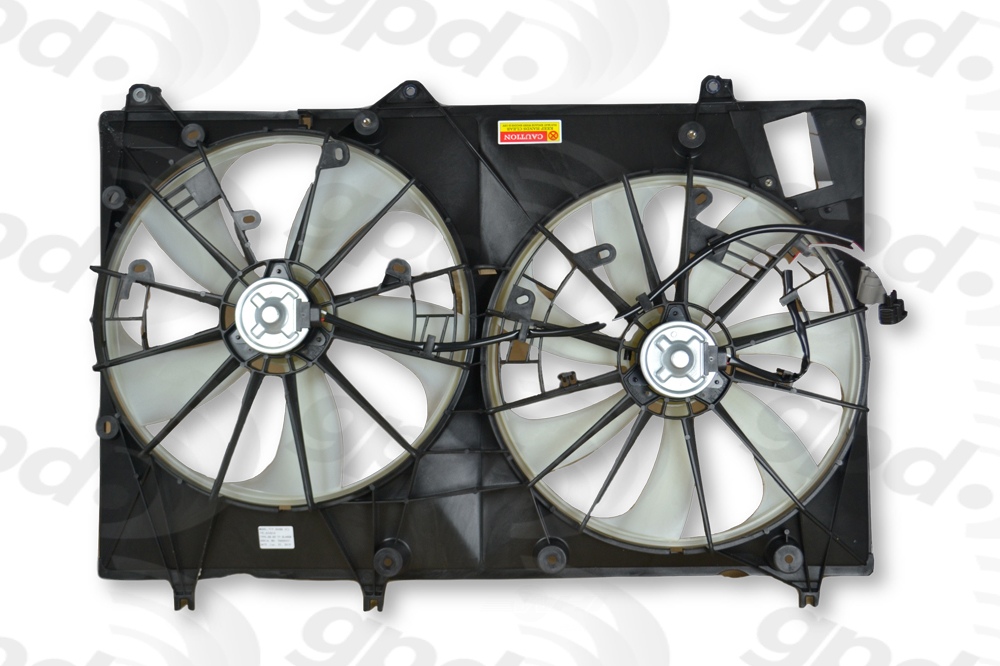 Global Parts Distributors 2811651 Electric Cooling Fan Assembly