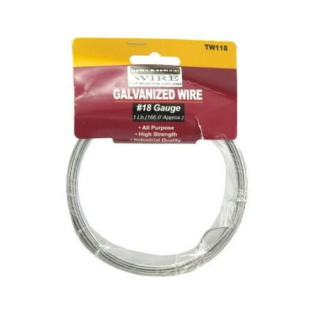 1 lb. Coil 18 Ga. X 166' Galvanized Tie Wire