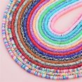 thumbnail image 3 of 350pcs 6mm redondo polímero de arcilla de arcilla Chip disco suelto espaciador hecho a mano cuentas para bricolaje fabricación de joyas pulsera, 3 of 4