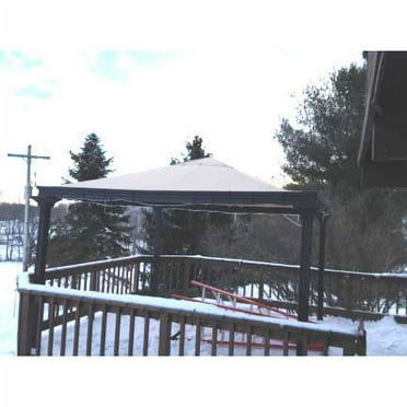Garden Winds Replacement Canopy Top for 12 x 12 Pillared Gazebo - Riplock 350