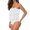 C432/White, variant on XIYON Women's One Piece Swimsuit Women Strapless Swimsuit Ruffle Detail For Beach Pool Party Summer Vacation Athletic Vintage Swimwear