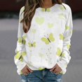 thumbnail image 2 of Levmjia Womens Tops Long Sleeve Cotton Round Neck Casual Blouse Solid Color Fitted Shirt Breathable Comfortable for Work Travel Home Spring Fall All Season Fashion New, 2 of 5