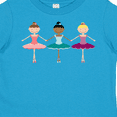 thumbnail image 4 of Inktastic Little Ballerina Trio Girls Toddler T-Shirt, 4 of 5