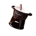 thumbnail image 2 of Olla para fondue de chocolate, olla de porcelana para derretir mantequilla, electrodomésticos de cocina, tetera Marrón, 2 of 9