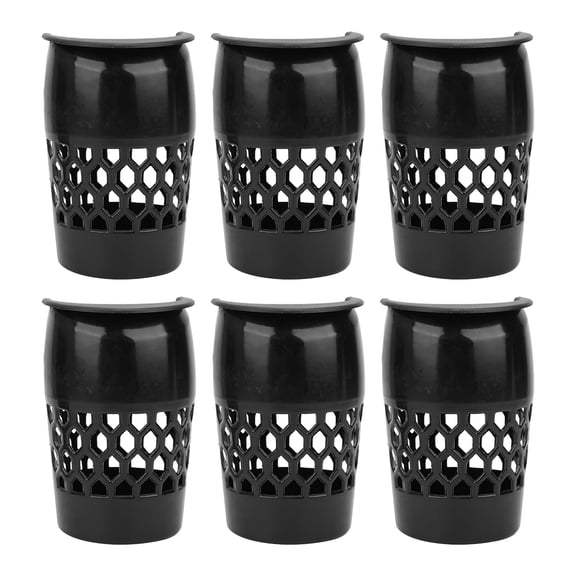 Durable Plastic Billiard Pockets Set, 6 Pcs Pool Table Web for Easy Ball Retrieval Clean,Up