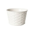 thumbnail image 2 of Vacemry Under $5 Small Decorative Flower Pot, White Plastic Planter for Artificial Plants, Mini Garden Pot for Tabletop, Home Office Desk Ornament, 2 of 6