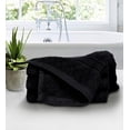 thumbnail image 3 of MALLONI HOME Ultra Soft Cotton Washcloths, Contains 24 Piece Face Cloths 12x12 inch, Ideal for Everyday use Face Towels, Compact & Lightweight Multi Purpose Washcloths - Black, 3 of 5