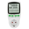 thumbnail image 4 of Ac Power Meter, Lcd Display Energy Monitoring Electricity Usage Monitor White For Energy Saving, 4 of 8