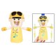 thumbnail image 5 of Cute Kid Portacepillos de es de automáticos Amarillo Sunnimix dispensador de pasta de dientes automático, 5 of 8