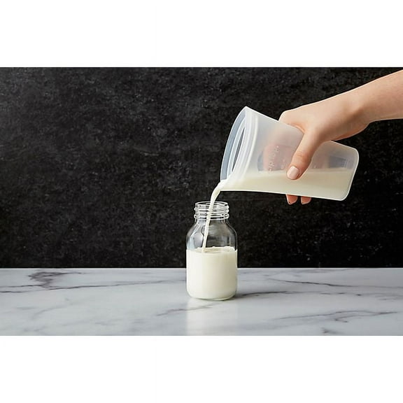 Zip Top Breast Milk Storage Bag - 2pk