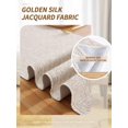 thumbnail image 3 of GHSDFBB Rustic Table Runner Boho Style, Handmade Tassels Beige Table Runner 90 Inches Long for Home Dining,Coffee,Tea,Kitchen,13x90 Cream, 3 of 6