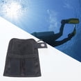 thumbnail image 2 of Cinturón de lastre para buceo de servicio Bolsa de transporte de lastre para tecnología de buceo Montaje lateral Sujeción a la pierna Cierre de Derecha Sunnimix Bolsillo para lastre de buceo, 2 of 7