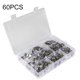 thumbnail image 2 of Abrazaderas Manguera De Acero Inoxidable Abrazaderas Combinadas Con Caja De Surtido Juego De Abrazaderas De Manguera 60Pcs Moyic TO003136-00, 2 of 6