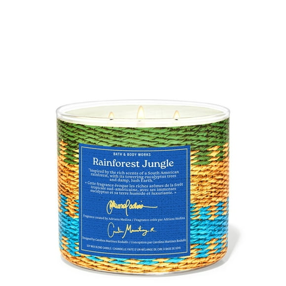 Rainforest Jungle 3-Wick Candle