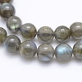 thumbnail image 3 of Natural Labradorite Beads Strands Round 8mm Hole: 1mm 54pcs/strand 15.7 inch(40cm) diy, 3 of 3