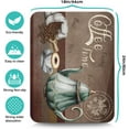 thumbnail image 5 of Coffee Bar Mat Accessories for Countertop Super Absorbent Anti-Slip Silicone Flower Dish Drying Mats for Kitchen Counter Draining Pad Decor Gift Fit Coffee Maker Coffee Pot Espresso Machine 24inx18in, 5 of 6