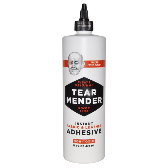 Adhesivo Tear Mender TG-16 para tela y cuero, 473 ml