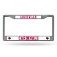 thumbnail image 1 of Louisville Cardinals Chrome License Plate Frame, 1 of 1