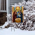 thumbnail image 4 of Briarwood Lane Stained Glass Nativity Garden Flag, 4 of 4