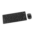 thumbnail image 2 of 2.4GHz Clavier Sans Fil Combo Ultra Mince Adaptateur USB Housse de Protection pour Ordinateur Portable Android Noir, 2 of 7