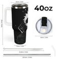 thumbnail image 3 of Jujutsu Kaisen 40 Oz Tumbler with Handle And Straw, Vacuum Insulated Stainless Steel Double Wall Water Bottle Travel Coffee Mug, Gifts for Women Boys Girls, 3 of 8
