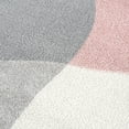 thumbnail image 2 of Abani Rugs Deco DEC120A Cream Pink Mid Century Area Rug 7'9" x 10'2" - Pink, 2 of 5