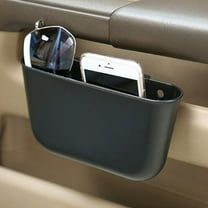 WHAMVOX Simple Car Hanging Trash Garbage Litter Bin Bag Organizer Holder (Black)