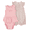 Pink Floral, variant on Carter's Child of Mine Baby Girl Romper and Dress Set, 2-Piece, Sizes 0/3-24 Months