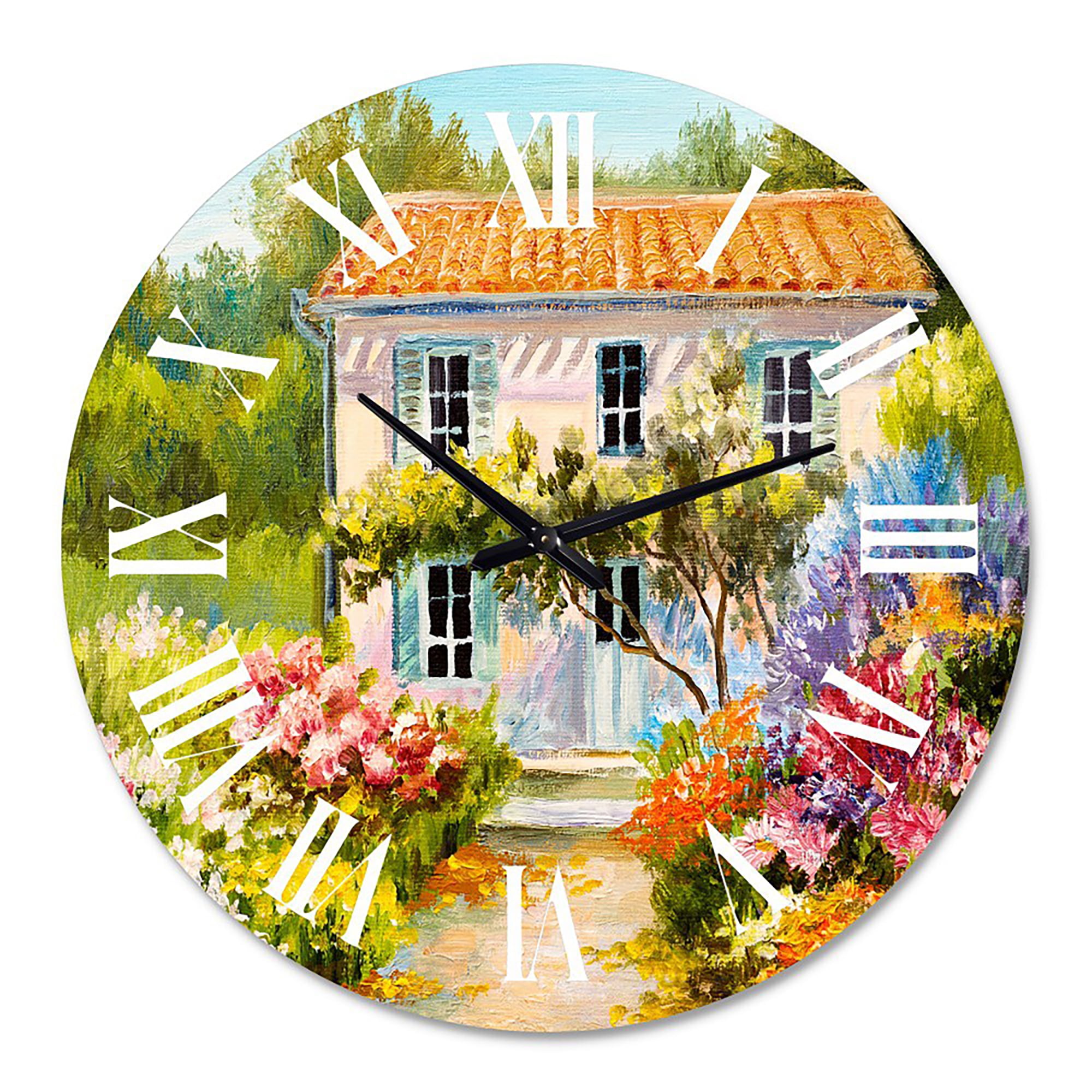 Designart 1 in Quartz Traditional Wall Clock