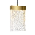 thumbnail image 3 of Lava Integrated LED Brass Mini Pendant, 3 of 3