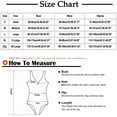 thumbnail image 2 of Dvprdro Swimsuits for Women 2025 Ruched Tummy Control One Piece Swimsuits Coffee Sizes XL, 2 of 5