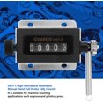 thumbnail image 4 of D67F 5 Digit Mechanical Counter Clicker Resettable Manual Hand Pull Stroke Tally Clicker Counter, 4 of 6