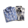 thumbnail image 3 of Wrangler Men's Men'S Assorted Long Sleeve Western Shirt Big And Tall Stripe 3X, 3 of 3
