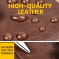 thumbnail image 6 of PrePat Waterproof Mens RFID Blocking Leather Wallet Credit Card ID Holder Zipper Purse, 6 of 13