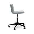 thumbnail image 5 of Signature Design by Ashley Contemporary Beauenali Home Office Desk Chair  Gray, 5 of 7