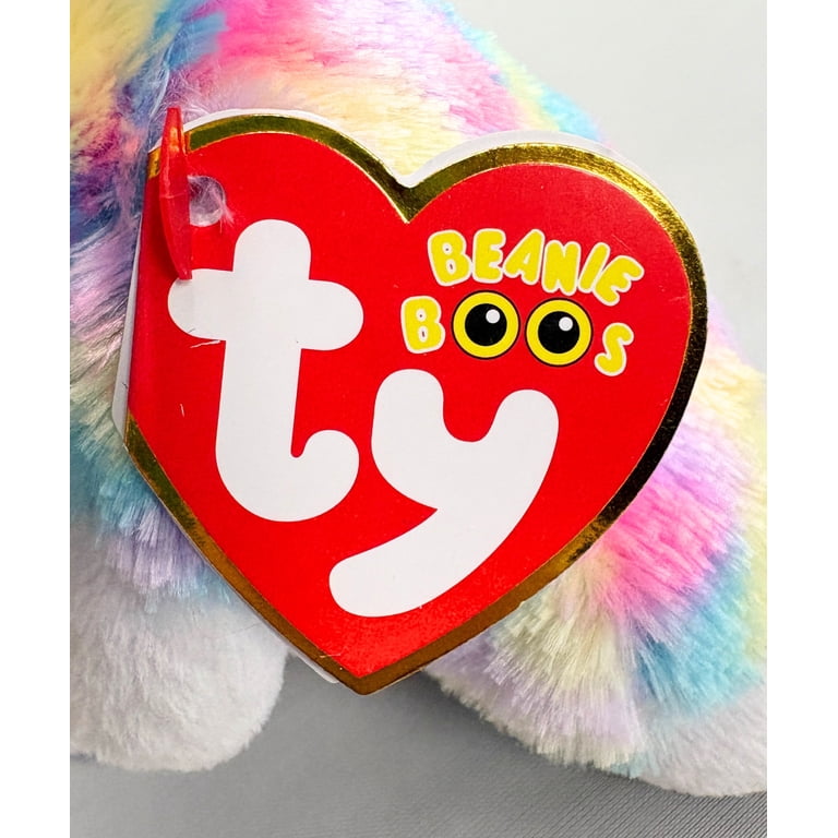 Ty Beanie Boos - Hops the Bunny – Glitter Eyes – Spring, Easter