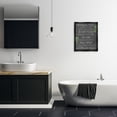 thumbnail image 3 of Stupell Industries Bathroom Rules with Greenery Bath & Laundry Painting Black Floater Framed Canvas Art Print Wall Art, 17 x 21, 3 of 10