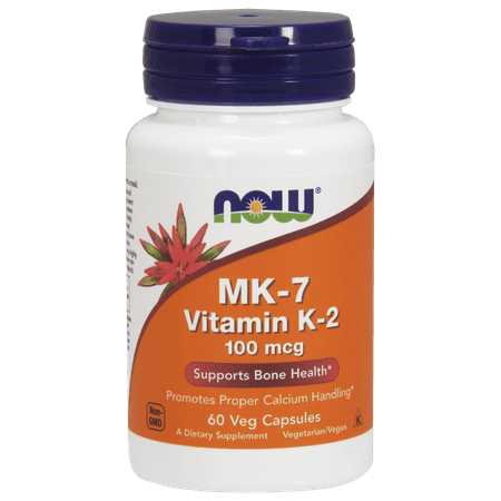 Best NOW Vitamin K-2 100 Mcg Vegetable Capsules, 60 Ct deal