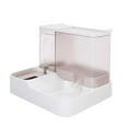 thumbnail image 2 of AJZIOJIRO 2 In1 Cat Feeder Pet Water and Food Bowl Set with Automatic Gravity Water Dispenser Large Capacity Pet Dry Food Dispenser for Large to Small Pets, 2 of 7