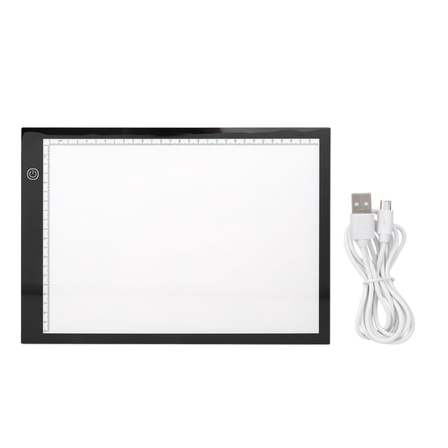 Herramienta de placa de copia de dibujo A4, protección ocular acrílica con suministros de pintura a escala