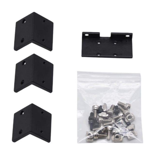 Kit de soporte de soporte de asiento de la fijación del plano posterior, piezas de reparación de impresoras 3D de hardware 3D de actualización de