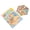 Hot spring vacation, variant on Funny 3D Scene Sticker Cartoon 3D Miniature Scene Sticker for Scrapbooking Journal Album Phone Case Laptop Packaging