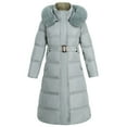 thumbnail image 4 of Vedolay Jackets for Women Casual Fall Coat Cardigan Open Front Fall Coat Light Blue,XL, 4 of 5