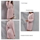 thumbnail image 5 of Vestido de suéter de manga larga, vestido de suéter de manga larga, vestido de punto con cuello en V, vestido ajustado, ultra sensible, 5 of 6