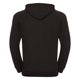 thumbnail image 3 of Russell - Sudadera con capucha y cremallera para hombre (Negro), 3 of 5