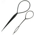 thumbnail image 2 of pulabo2PCS Women Girl Topsy Tail Hair Braided Ponytail Maker Easy Styling Tool Beautiful, 2 of 5